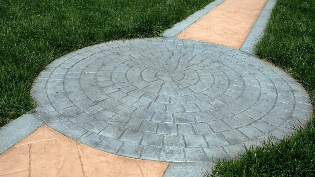 Professional concrete contractors paving work Aurora