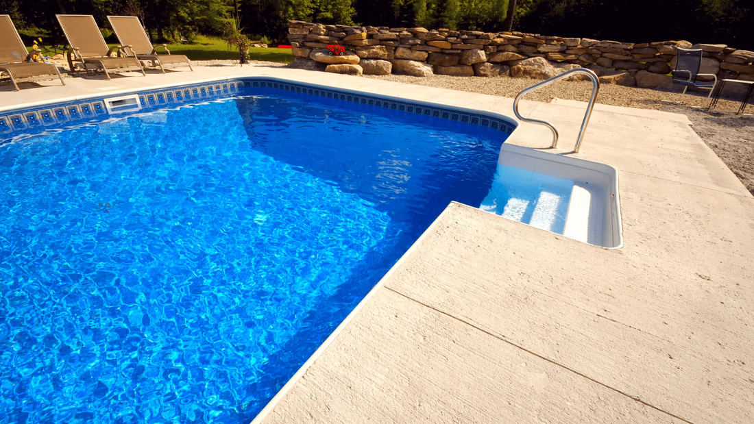 Professional concrete pool surface