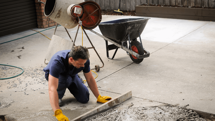 Concrete leveling in Naperville