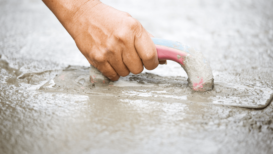 Smoothing tools being used on a job