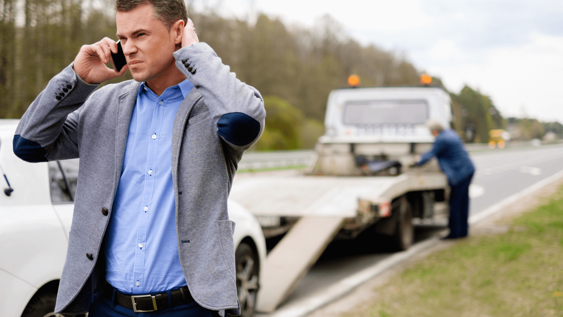 man picked up roadside assistance 