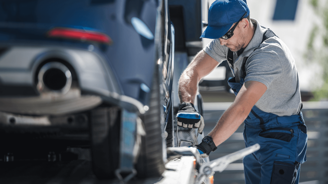 Fixing tire towing roadside assistance