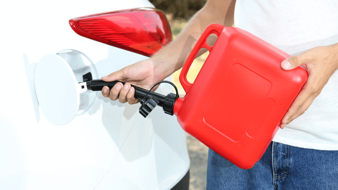 Fueling up a gas tank in st clair shores MI